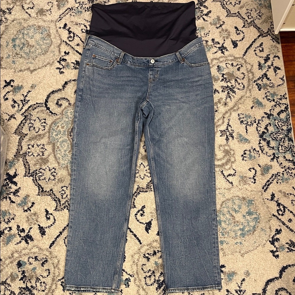 90s Straight Maternity Jeans